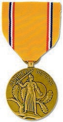 military and police store: military and police store: military medal: american defense service