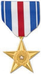 military and police store: military and police store: military medal: silver star