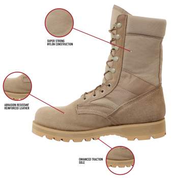 G.I. Sierra Sole Jungle Boot: Desert Tan