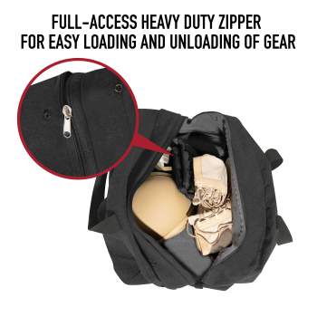 Parachute Cargo Bag: Black
