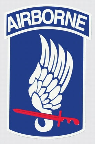 military and police store: military and police store: decals: u.s. army 173rd airborne