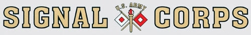 military and police store: military and police store: decals: u.s. army signal corps