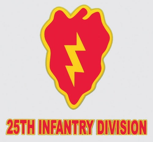 military and police store: military and police store: decals: u.s. army 25th infantry div.