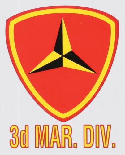 military and police store: military and police store: decals: usmc 3rd div.
