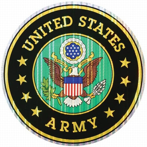 military and police store: military and police store: decals: u.s. army 12' prism