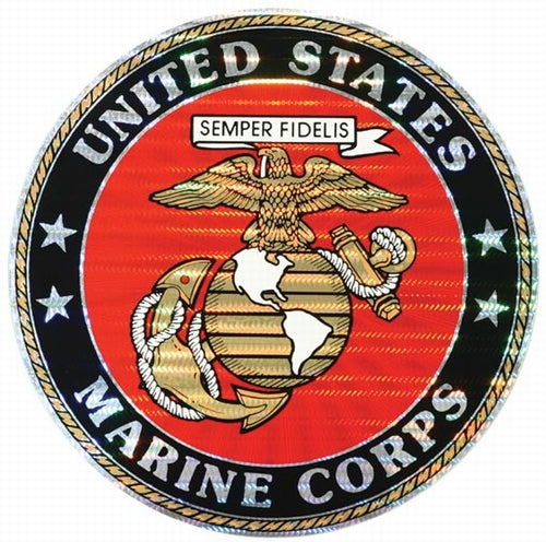 military and police store: military and police store: decals: usmc 12' prism