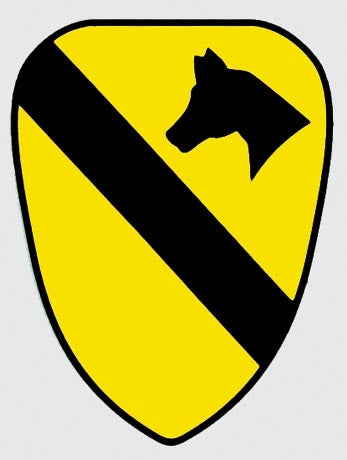 military and police store: military and police store: decals: u.s. army 1st cavalry sm