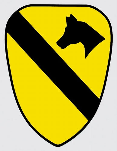military and police store: military and police store: decals: u.s. army 1st cavalry 5'