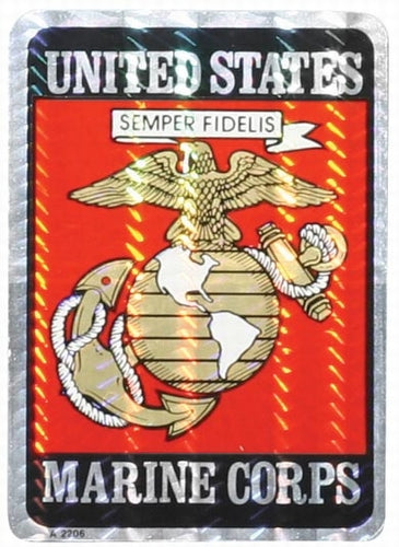 military and police store: military and police store: decals: usmc globe & anchor prism