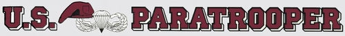 military and police store: military and police store: decals: u.s. army paratrooper