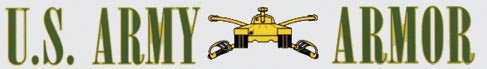 military and police store: military and police store: decals: u.s. army armor strip