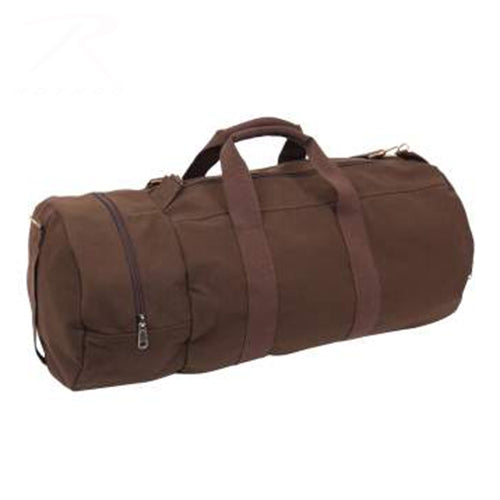 military and police store: military and police store: double- ender sports bag: earth brown