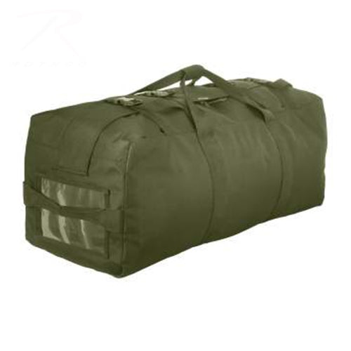 military and police store: military and police store: g.i. enhanced duffle bag: olive drab