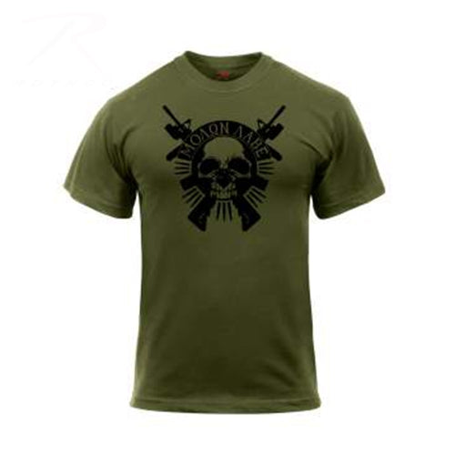 military and police store: military and police store: olive drab molon labe