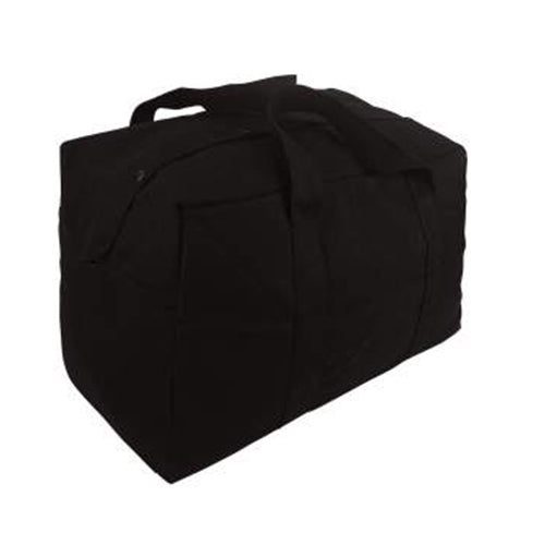 military and police store: military and police store: parachute cargo bag: black
