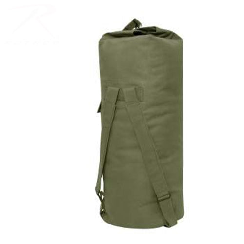 military and police store: military and police store: g.i. style canvass double strap: olive drab