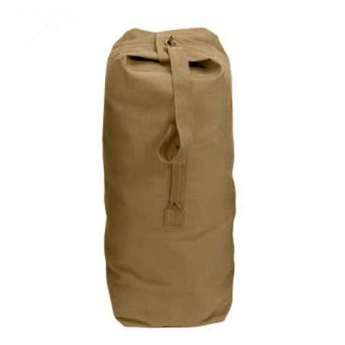 military and police store: military and police store: duffle bag: coyote brown top load canvas