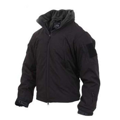 military and police store: military and police store: 3-in-1 special ops soft shell jacket: black