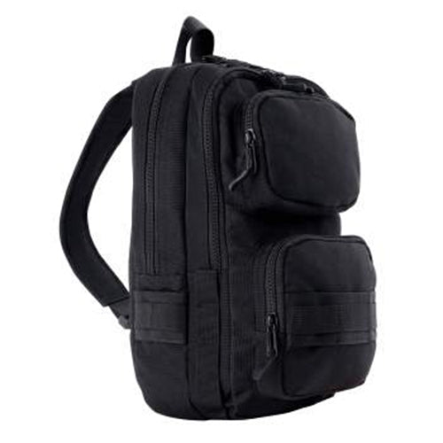 military and police store: military and police store: tactical traveler sling bag: black