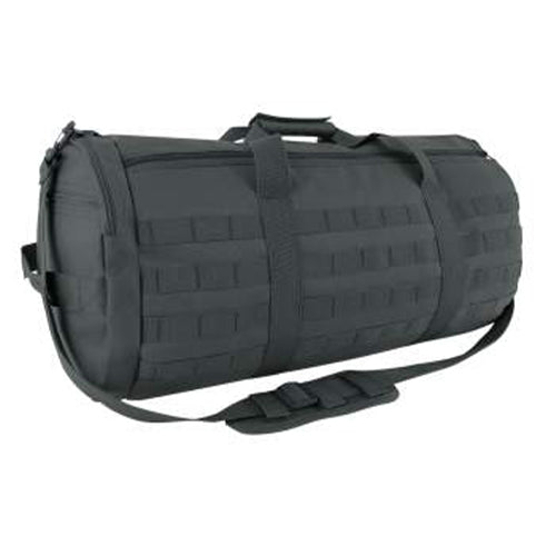 military and police store: military and police store: tactical traveler duffle bag: gun metal grey