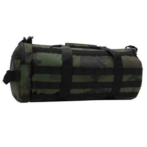 military and police store: military and police store: tactical traveler duffle bag: midnight woodland camo