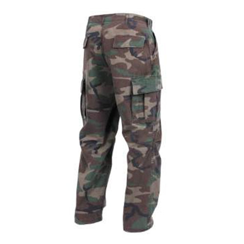 military and police store: military and police store: vintage vietnam era fatigues: woodland camo