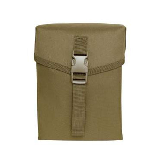 military and police store: military and police store: molle 200 round saw pouch: coyote brown