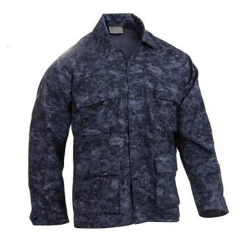 military and police store: military and police store: battle dress uniform shirt: midnight digital