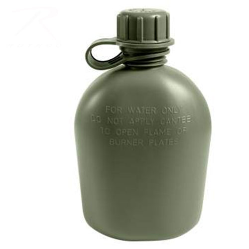 military and police store: military and police store: canteens: g.i. 1 quart olive drab