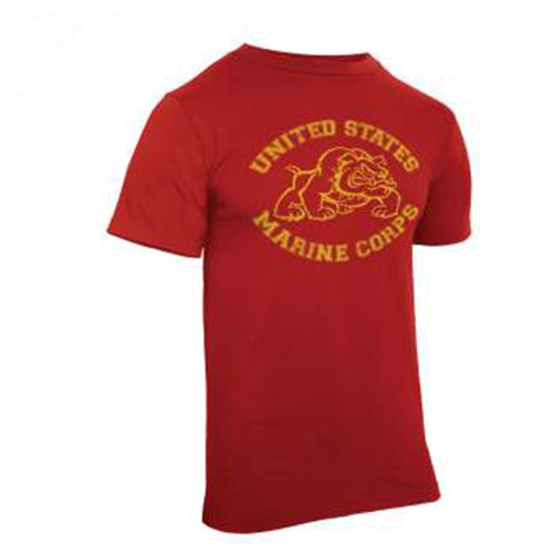 military and police store: military and police store: usmc bulldog vintage tee