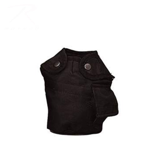 military and police store: military and police store: g.i. style canteen cover: black