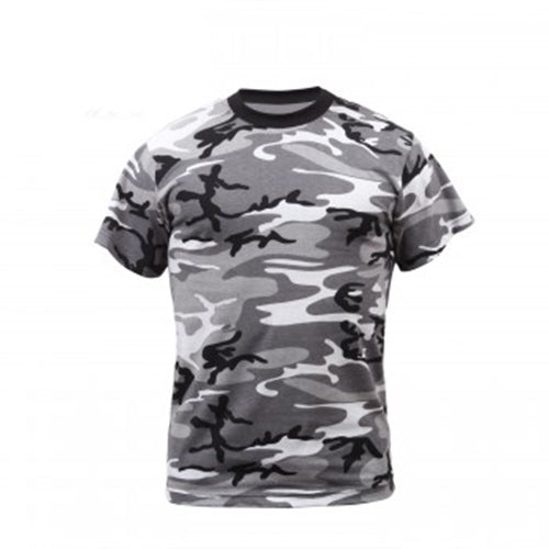 military and police store: military and police store: camo tee- city camo