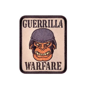 military and police store: military and police store: morale patch: guerilla warfare