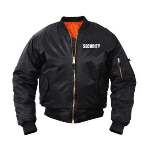 military and police store: military and police store: security ma-1 flight jacket