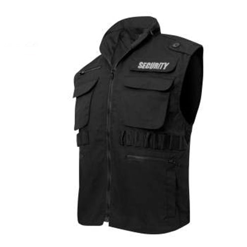 military and police store: military and police store: black security vest
