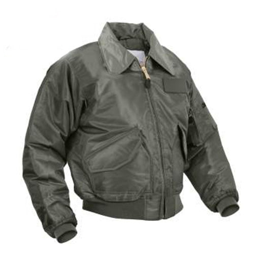 military and police store: military and police store: cwu-45p flight jacket- sage