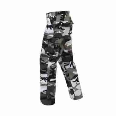 military and police store: military and police store: battle dress uniform (bdu) pants: city camo