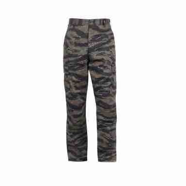 military and police store: military and police store: battle dress uniform (bdu) pants: tiger stripe