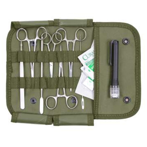 military and police store: military and police store: military surgical kit: olive drab