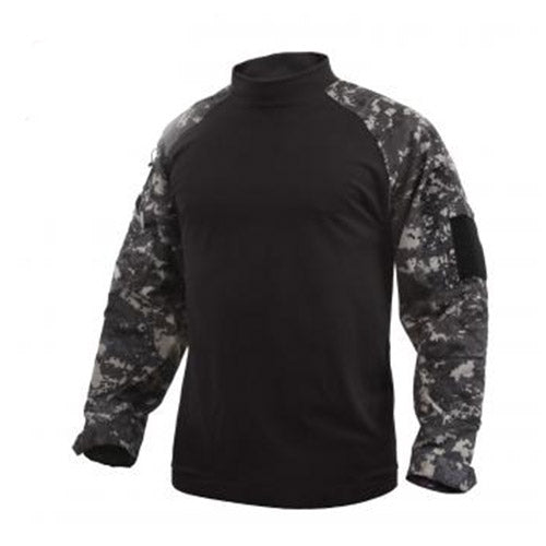 military and police store: military and police store: military combat shirt- subdued urban digital