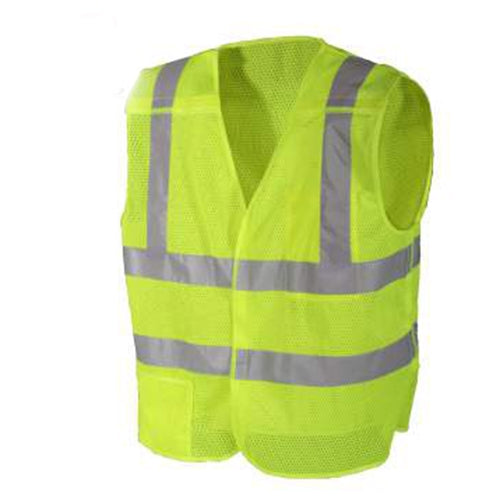 military and police store: military and police store: hi visibility safety vest-green