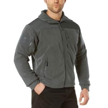 military and police store: military and police store: special ops tactical fleece: charcoal grey