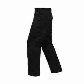 military and police store: military and police store: relaxed fit bdu tactical pants: black