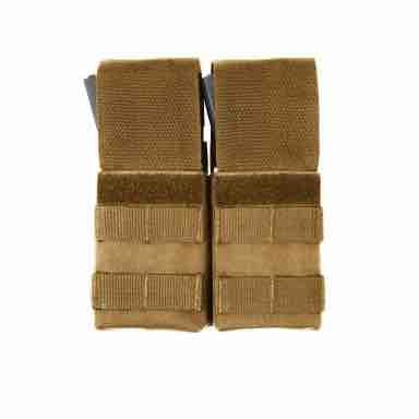 military and police store: military and police store: modular double m16/ar-15/m4 mag pouch: coyote