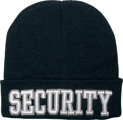 military and police store: military and police store: embroidered law watch caps: security