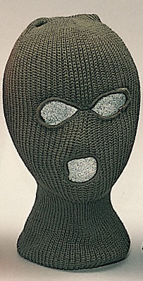 military and police store: military and police store: face mask-olive drab 3-hole