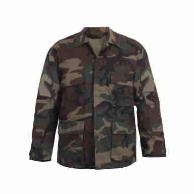 military and police store: military and police store: battle dress uniform shirts: woodland