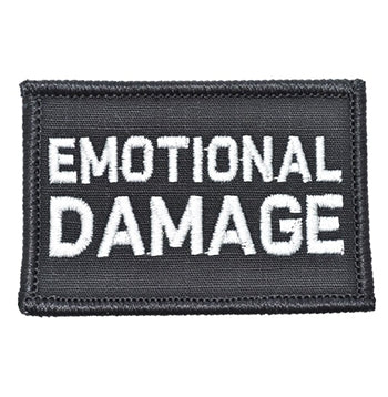 military and police store: military and police store: morale patch: emotional damage