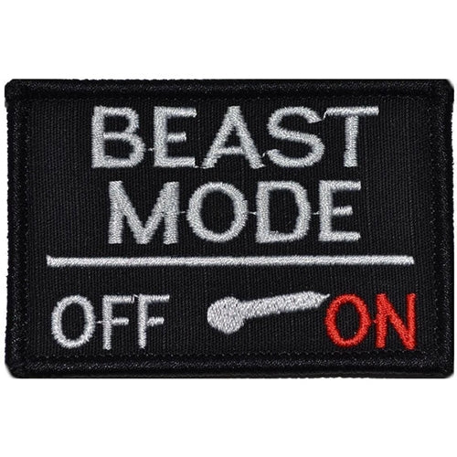 military and police store: military and police store: morale patch: beast mode on