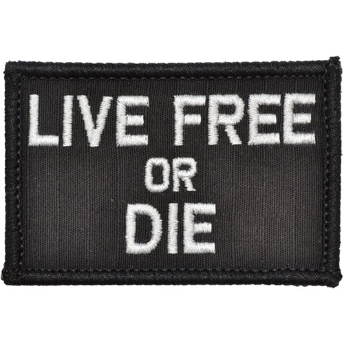 military and police store: military and police store: morale patch: live free or die